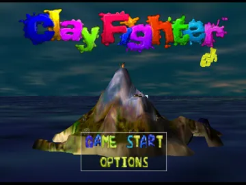 Clay Fighter 63 1-3 (USA) (Beta) (1997-08-21) screen shot title